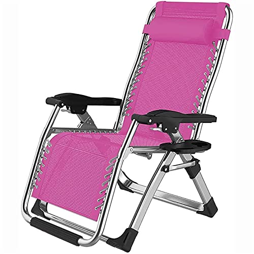 GJDHUQO Zero Gravity Chair mit Liegestuhl, zusammenklappbar, Relaxsessel, Liegestuhl, Liegestuhl für Strand, Terrasse, Garten, Camping Chasing The Dawn von GJDHUQO