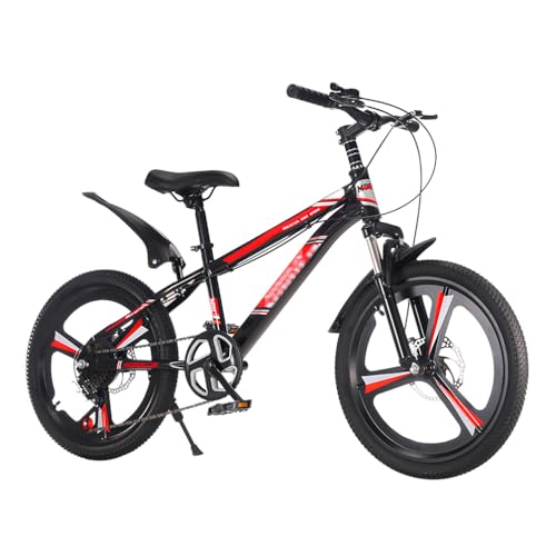 GJYDPU Mountainbike 18" 20" 22" Zoll Kinderfahrrad 6 Gang für Jungen und Mädchen Jugendrad Erwachsene Hängegabel Kids Bike mit Kotflügeln Doppelscheibenbremse von GJYDPU