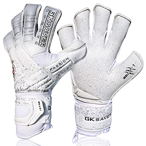 GK Saver Fußball-Torwarthandschuhe Passion Beast Pro Series Professionelle Anti-Rutsch-Grip-Fußball-Torwarthandschuhe (Passion Beast Pro 1, Size 11) GK Saver Fußball-Torwarthandschuhe Passion Beast Pro Series Professionelle Anti-Rutsch-Grip-Fußball-Torwarthandschuhe (Passion Beast Pro 1, Size 11) von GK Saver