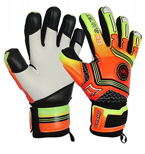 GK Saver Kinder- mit Rutschfester Handfläche – Fußball-Torwarthandschuhe für Jugend-Torwarthandschuhe – GK-Handschuhe (Champ YES Savefinger, Size 7) GK Saver Kinder- mit Rutschfester Handfläche – Fußball-Torwarthandschuhe für Jugend-Torwarthandschuhe – GK-Handschuhe (Champ YES Savefinger, Size 7) von GK Saver