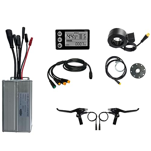 GKKICO Für 1000 W Motor, E-Bike, bürstenloser Motorsteuerungs-Kit mit S866-LCD-Display, Elektrofahrrad, Roller-Zubehör von GKKICO