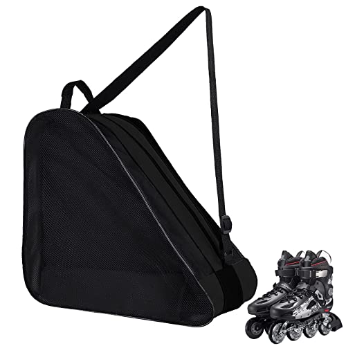 GLAITC Inliner Tasche, Rollschuh Tasche Skischuhtasche mit Verstellbar Trageriemen Schlittschuhtasche Tasche Rollschuhe Inline-Skates Unisex Ice Skate Tasche Bag für Kinder und Erwachsene von GLAITC