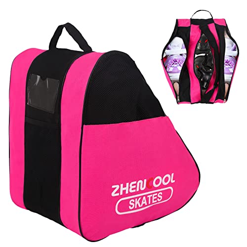 GLAITC Inliner Tasche Rollschuhe Tasche Schlittschuhtasche Inliner Tasche Erwachsene mit Verstellbar Trageriemen Skischuhtasche für Kinder/Erwachsene Herren Damen Pink GLAITC Inliner Tasche Rollschuhe Tasche Schlittschuhtasche Inliner Tasche Erwachsene mit Verstellbar Trageriemen Skischuhtasche für Kinder/Erwachsene Herren Damen Pink von GLAITC