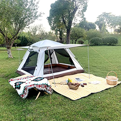 Verdunkelungszelt 4 Personen Sonnenschutz Sofortzelt Leichtes Und Praktisches Iglu-Kuppelzelt Für Camping Wandern Picknick Garten von GLJTUO