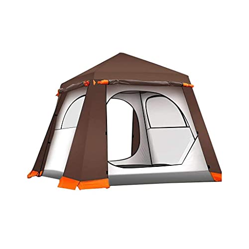 Wasserfeste Zelte Für 2 Bis 4 Personen, Tragbares Zelt Für 3 Bis 5 Personen, Zum Wandern, Camping Im Freien, Grün/Braun, 2 Größen von GLJTUO