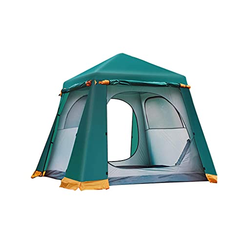 Wasserfeste Zelte Für 2 Bis 4 Personen, Tragbares Zelt Für 3 Bis 5 Personen, Zum Wandern, Camping Im Freien, Grün/Braun, 2 Größen von GLJTUO