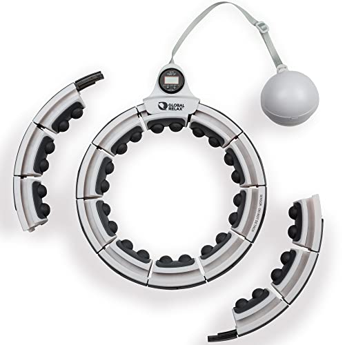 GLOBAL RELAX® | Hula Hoop Intelligenter Fitnessring | Taillen- und Bauchformer-Massage | Digitale Zählanzeige | Einstellbare Größe | 360° Magnetmassage GLOBAL RELAX® | Hula Hoop Intelligenter Fitnessring | Taillen- und Bauchformer-Massage | Digitale Zählanzeige | Einstellbare Größe | 360° Magnetmassage von GLOBAL RELAX