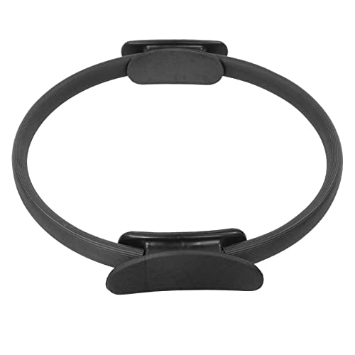 GLOGLOW Fitness-Yoga-Ring, Krafttrainingsgerät für Arme und Beine, Ausgewogenes Übungsgerät für die Tägliche Fitness (Black) von GLOGLOW