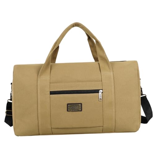 GLSTOY Große Kapazität Sporttasche Reisetasche Für Fitness Reisen Und Wochenende Langlebige Tragetasche Aus Canvas Ideal Für Herren Und Damen Handgepäck Für Sport Und von GLSTOY