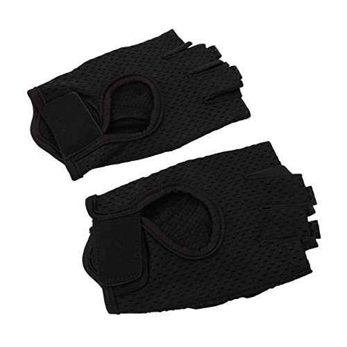 GLSTOY Halbfinger Fahrradhandschuhe Für Outdoor Sport Atmungsaktive Und rutschfeste Handschuhe Für Herren Und Damen Perfekt Für Radfahren Und Fitness Größe von GLSTOY