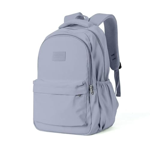 GLYLFQZJ Rucksack Schultasche Leichtes Lässiges Daypack College -Laptop -Rucksack Für Männer Frauen Wasserfestes Reiserucksack Für Sport-Blue von GLYLFQZJ