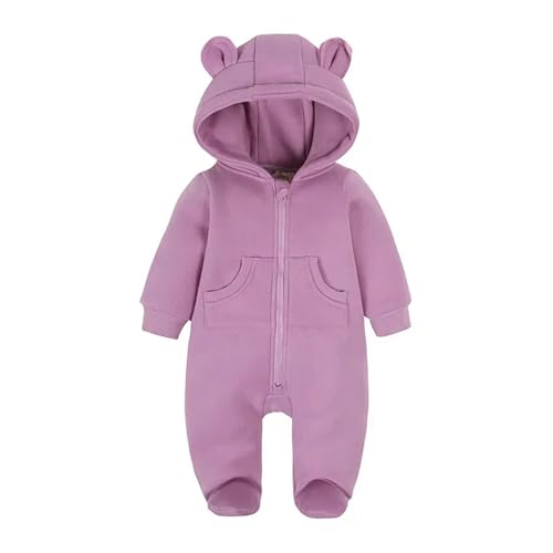 GLYLFQZJ Schneeanzug-Overall Für Kleinkinder Neugeborenes Baby Winter Warmer Strampler Massiver Taschenhaus Dicke Kleider 0-24M Kind Jungen Mädchen Outfits Bodysuit-3-0-3M (59) von GLYLFQZJ