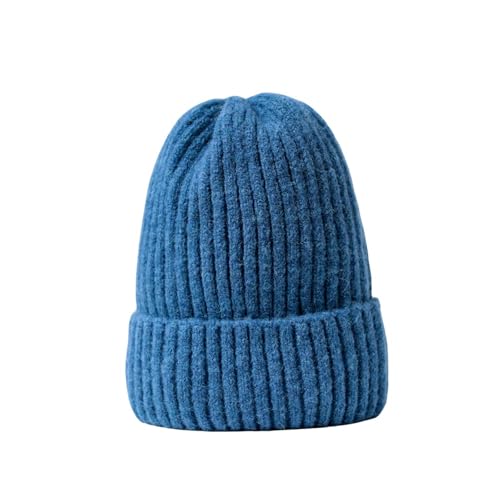 GLYLFQZJ Wintermütze Damen Plüsch Dicke Warme Mütze Männer Schädel Beanies Frauen Hut Hut Frauen Hut Hut Hut Hut-6-55-60Cm von GLYLFQZJ