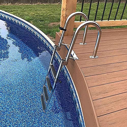 GLZXMQBP Badeleiter Klappbar Bootsleiter, Edelstahl Bootsleitern Leitern Teleskopisch 4 Stufen Leiter Für Pool/Boot Schwimmbad, Marine Heckeinfahrt Ponton Marineyacht Mit Handlauf Und Breiter Sprosse GLZXMQBP Badeleiter Klappbar Bootsleiter, Edelstahl Bootsleitern Leitern Teleskopisch 4 Stufen Leiter Für Pool/Boot Schwimmbad, Marine Heckeinfahrt Ponton Marineyacht Mit Handlauf Und Breiter Sprosse von GLZXMQBP