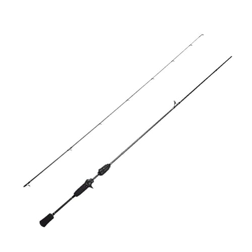 Fishing Rod 1,8 m Angelrute mit Köder, 0,8–7 g, schnelle Aktion, ultraleichte Carbon-Casting-Rute for Angeln im Süßwasser und Meerwasser Angelrute von GLigeT
