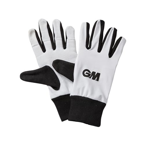 GM Boy Gepolsterte Baumwolle innen Handschuhe, Schwarz von Gunn & Moore