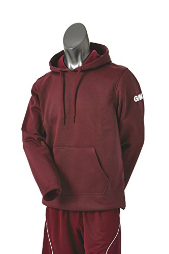 Gunn & Moore Herren Trainingsbekleidung Kapuzenpullover, kastanienbraun, L von Gunn & Moore