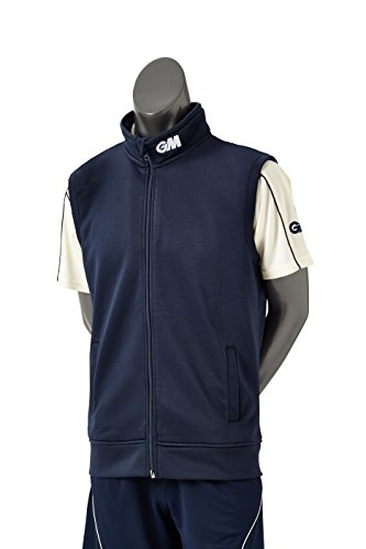 Gunn & Moore Herren Trainingsbekleidung Weste, Navy, XXL von Gunn & Moore