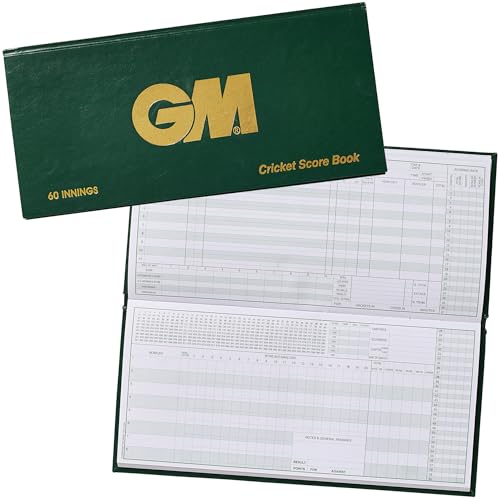Gunn & Moore Scorebook, grün, 60 Innings Gunn & Moore Scorebook, grün, 60 Innings von Gunn & Moore
