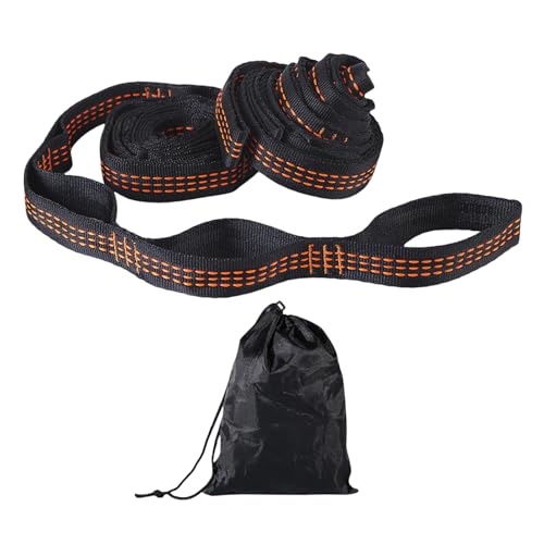 GMBYLBY 2Pcs Einstellbare Hängematte Strap Gürtel Outdoor Reise Schaukel Baum Suspension Strap Outdoor Camping Zubehör Einfach Zu Bedienen von GMBYLBY