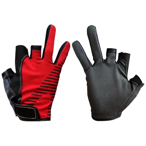 GMBYLBY Fingerlose Angelhandschuhe 3 Finger Geschnitten Atmungsaktive Sporthandschuhe Schnell Trocknende rutschfeste Handschuhe Zum Radfahren Laufen GMBYLBY Fingerlose Angelhandschuhe 3 Finger Geschnitten Atmungsaktive Sporthandschuhe Schnell Trocknende rutschfeste Handschuhe Zum Radfahren Laufen von GMBYLBY