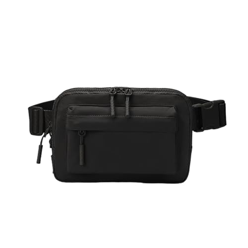 GMBYLBY Multifunktionale Hüfttasche Umhängetasche Einfarbige Brusttasche Mit Verstellbarem Riemen Wasserabweisende Gürteltasche Für Unisex von GMBYLBY