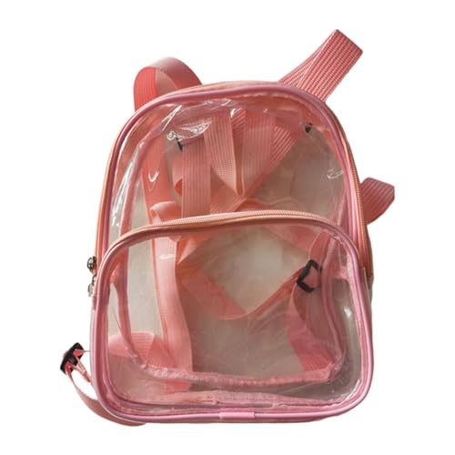 GMBYLBY Schüler Schulrucksack PVC Rucksack Passender Rucksack Durchsichtiger Rucksack Transparenter Rucksack Für Die Tägliche Arbeit An Der von GMBYLBY