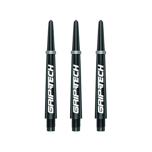 GOAT - Griptech Shafts Medium, Schwarz, inkl. 3 Shafts geeignet Darts GOAT - Griptech Shafts Medium, Schwarz, inkl. 3 Shafts geeignet Darts von GOAT
