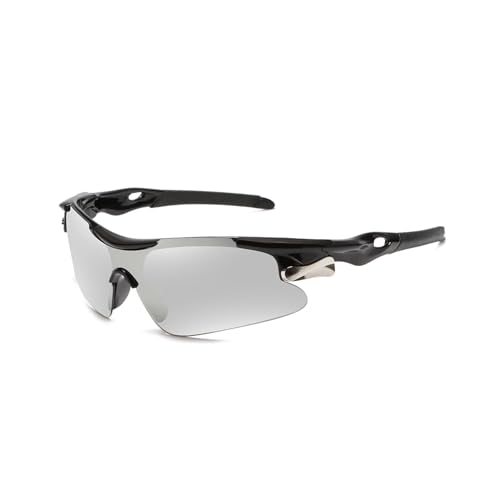 GOFDASY Fahrrad-Sonnenbrille für Herren, Rennrad, Mountainbike, Schutz, Sportbrille, Brillen, Fahrrad-Sonnenbrille (weiß) von GOFDASY