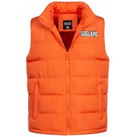 GOGLAND® "Tjörn" Unisex Steppweste orange von GOGLAND