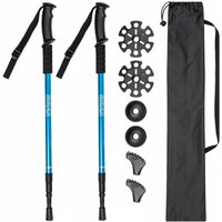 GOGLAND Trekking Walking Stöcke blau GOGLAND Trekking Walking Stöcke blau von GOGLAND