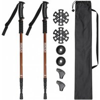 GOGLAND Trekking Walking Stöcke braun GOGLAND Trekking Walking Stöcke braun von GOGLAND