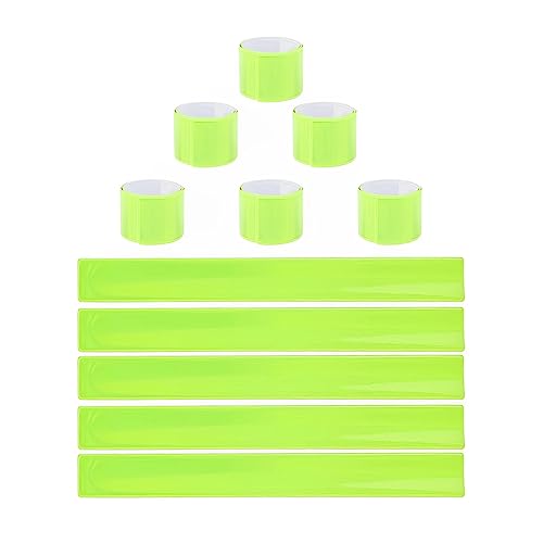 GOIEHIR 10 Stücke Reflektorbänder, 40 cm Sicherheits Schnapparmband, Klatscharmband, für Jogger und Radfahrer GOIEHIR 10 Stücke Reflektorbänder, 40 cm Sicherheits Schnapparmband, Klatscharmband, für Jogger und Radfahrer von GOIEHIR