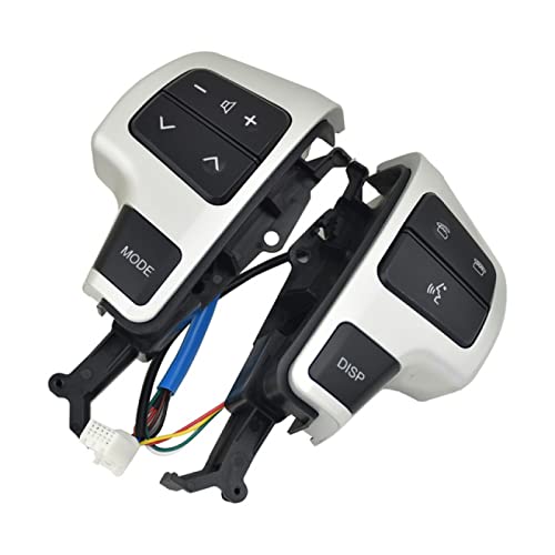 GOLCD Auto-Lenkrad-Audiosteuerungsschalter / -knopf, für Toyota Land Cruiser 200 2008 2009 2010 2011 84250 60080 von GOLCD