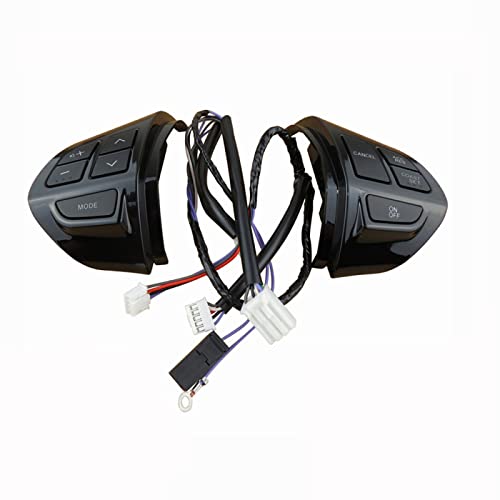 GOLCD Auto-Lenkrad-Bedientasten mit Kabeln Auto- Styling-Tasten, FÜR Mitsubishi ASX von GOLCD