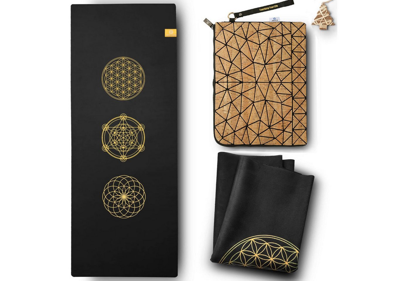 GOLDEN Yogamatte Faltbare rutschfeste dünne leichte ökologische Yogamatte mit Tasche GOLDEN Yogamatte Faltbare rutschfeste dünne leichte ökologische Yogamatte mit Tasche von GOLDEN