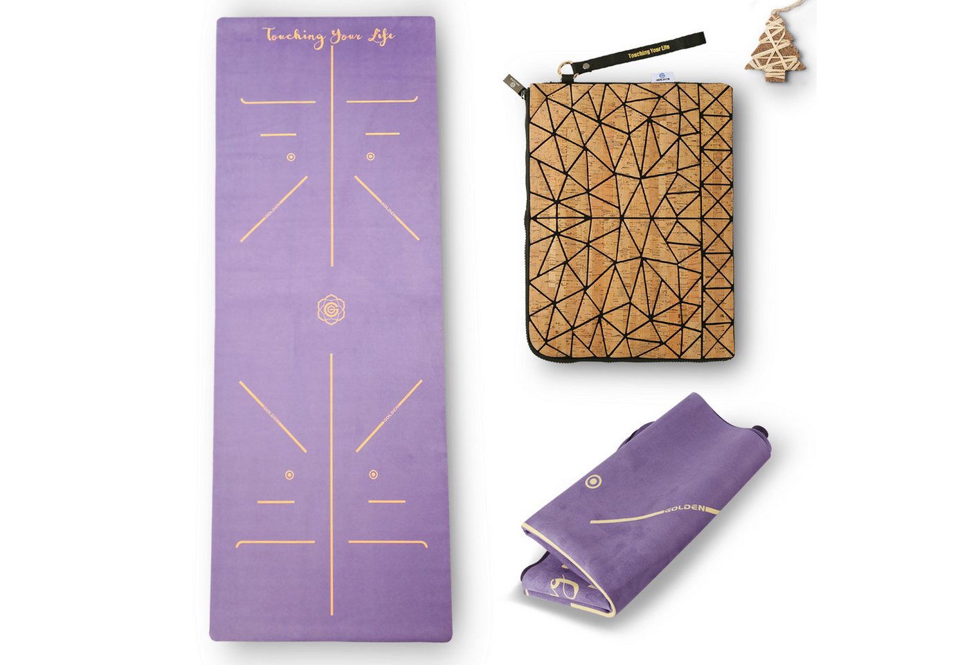 GOLDEN Yogamatte GOLDEN Yogamatte Faltbar rutschfest 1,5mm Dünne Leicht Reise Matte, sehr leicht, viel Griffe, Gummi GOLDEN Yogamatte GOLDEN Yogamatte Faltbar rutschfest 1,5mm Dünne Leicht Reise Matte, sehr leicht, viel Griffe, Gummi von GOLDEN