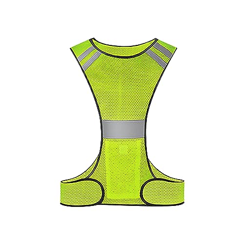 GOOFIT Reflektierende Weste, Hohe Sichtbarkeit, Atmungsaktive Weste, Leichte Weste, Einstellbare Reflektoren zum Laufen, Fahrrad, Radfahren und Joggen, für Männer Frauen GOOFIT Reflektierende Weste, Hohe Sichtbarkeit, Atmungsaktive Weste, Leichte Weste, Einstellbare Reflektoren zum Laufen, Fahrrad, Radfahren und Joggen, für Männer Frauen von GOOFIT