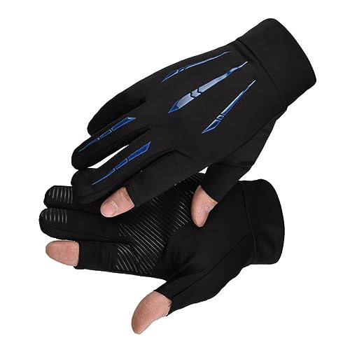 GOOHOCHY 1 Paar Fahrradhandschuhe Für Erwachsene Leichte Angelhandschuhe Outdoor Reithandschuhe Atmungsaktive Gel Fahrradhandschuhe rutschfest Und Bequem von GOOHOCHY