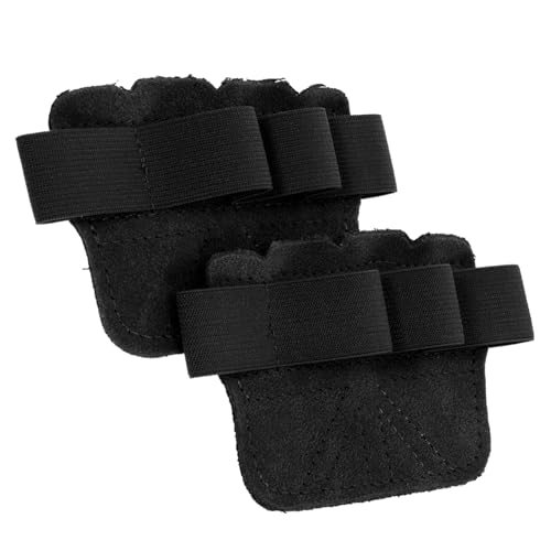 GOOHOCHY 1 Paar Gewichtheberhandschuhe Handschuhe Zum Heben Langhantel-handflächenschutz rutschfeste Hebehandschuhe Turnhandschuhe Hebetrainingsmaterial Fitnessgeräte ， Black von GOOHOCHY