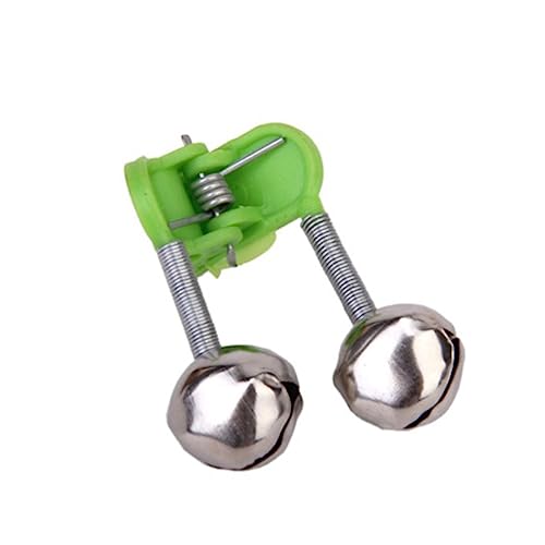 GOOHOCHY 20Stücke Angelruten Glocken Bissanzeiger Alarm Doppelte Metallglocken für Fischfang Angelzubehör mit Clip für Optimale Bisswarnung Beim Angeln GOOHOCHY 20Stücke Angelruten Glocken Bissanzeiger Alarm Doppelte Metallglocken für Fischfang Angelzubehör mit Clip für Optimale Bisswarnung Beim Angeln von GOOHOCHY
