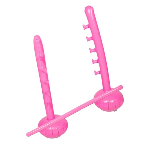 GOOHOCHY Aufblasbare Hochsprungstange Rasen Erwachsene Aufblasbare Spiele Schaum Zusammenklappbar Party Für Den Strand Riese Familie Riesige Outdoor-Spiele Rosa PVC GOOHOCHY Aufblasbare Hochsprungstange Rasen Erwachsene Aufblasbare Spiele Schaum Zusammenklappbar Party Für Den Strand Riese Familie Riesige Outdoor-Spiele Rosa PVC von GOOHOCHY