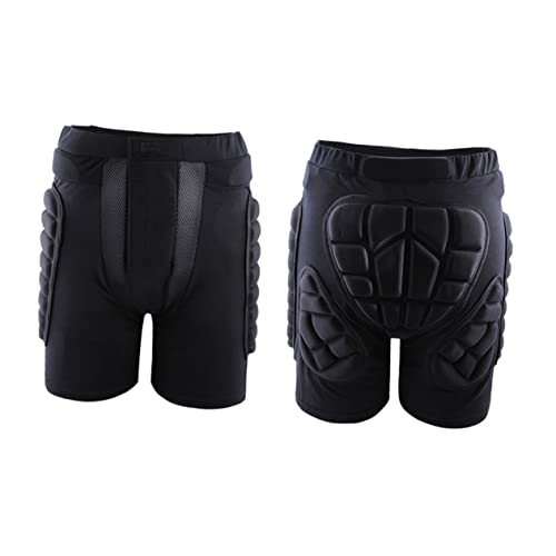 GOOHOCHY Trainingsshorts Gesäß Gepolsterte Kurze Hose Gefüttert Kurz Hose Zum Skaten 3D-Shorts Rutschende Shorts Kurze Hockeyhose Gesäßpolster Kurze Hose Kind Arschpolster Ski GOOHOCHY Trainingsshorts Gesäß Gepolsterte Kurze Hose Gefüttert Kurz Hose Zum Skaten 3D-Shorts Rutschende Shorts Kurze Hockeyhose Gesäßpolster Kurze Hose Kind Arschpolster Ski von GOOHOCHY