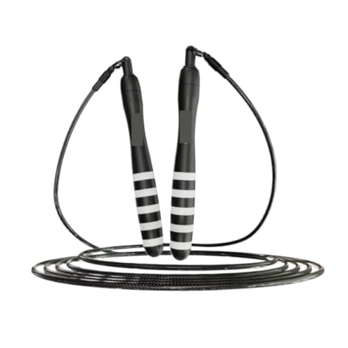 Seilspringen Sport Verstellbare, Schnelle Schnalle, Ersetzt Seilspringen, Fitness, Übung, Belastung, Training, Seilspringen Calisthenics Equipment(Black) von GOOPEEG