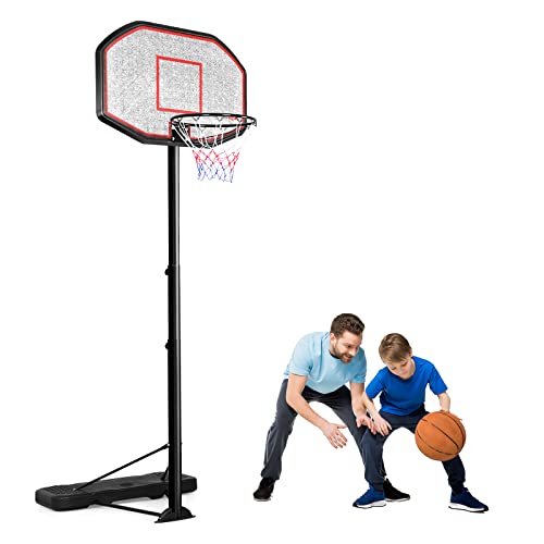 GOPLUS Basketballständer, Basketballanlage höhenverstellbar 200 bis 305cm, Basketballkorb mit Ständer Outdoor für Junge und Erwachsene GOPLUS Basketballständer, Basketballanlage höhenverstellbar 200 bis 305cm, Basketballkorb mit Ständer Outdoor für Junge und Erwachsene von GOPLUS
