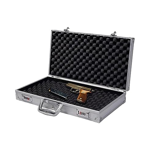 GOPLUS Waffenkoffer aus ABS, Gewehrkoffer Gewehrtasche Waffenfutteral Munitionskoffer Pistolenkoffer Jagdkoffer Flintenkoffer GOPLUS Waffenkoffer aus ABS, Gewehrkoffer Gewehrtasche Waffenfutteral Munitionskoffer Pistolenkoffer Jagdkoffer Flintenkoffer von GOPLUS