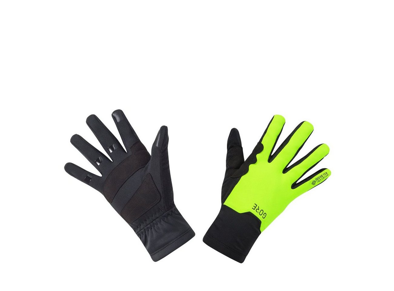 GORE® Wear Gore Wear M GTX Infinium Mid Gloves Black Neon Yellow Outdoorschuh von GORE® Wear