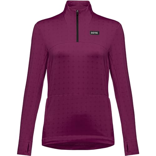 GORE WEAR Damen Everyday Thermo 1/4-zip T-Shirt, Purpur, 42 EU GORE WEAR Damen Everyday Thermo 1/4-zip T-Shirt, Purpur, 42 EU von GORE WEAR