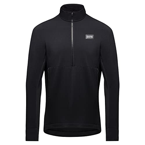 GORE WEAR Atmungsaktives Herren Fahrrad-Shirt, TrailKPR Hybrid, Warmes MTB-Shirt, Langärmlig, 1/2 Reißverschluss von GORE WEAR