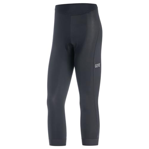 GORE WEAR C3 Damen Fahrrad Trägerhose in 3/4-Länge mit Sitzpolster, 36, schwarz von GORE WEAR